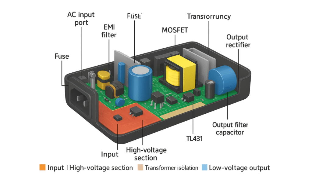 external switching power supply