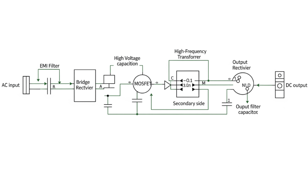 external switching power supply