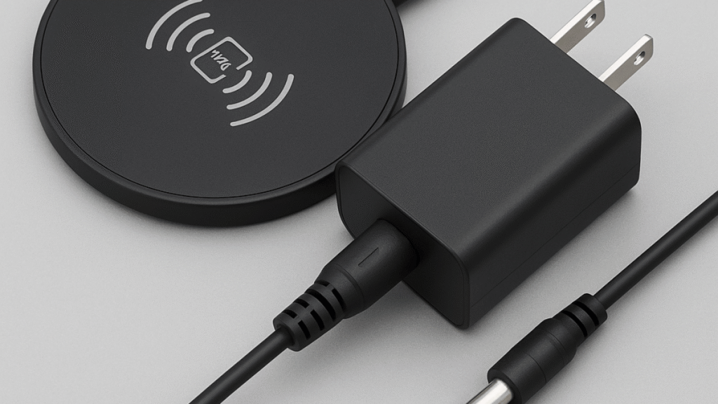 NFC wireless ITE power adapters