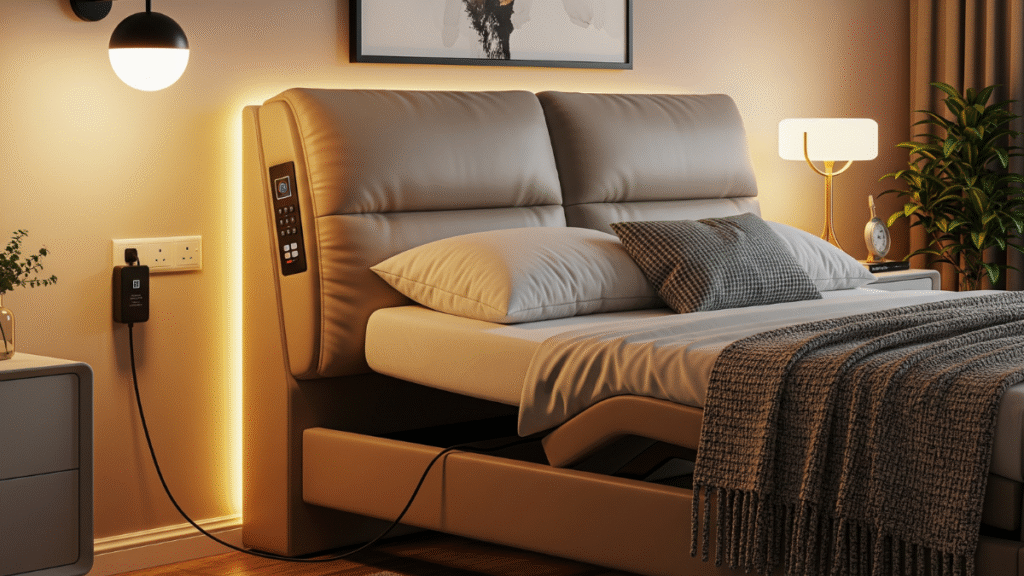 medical power supply for smart electric beds