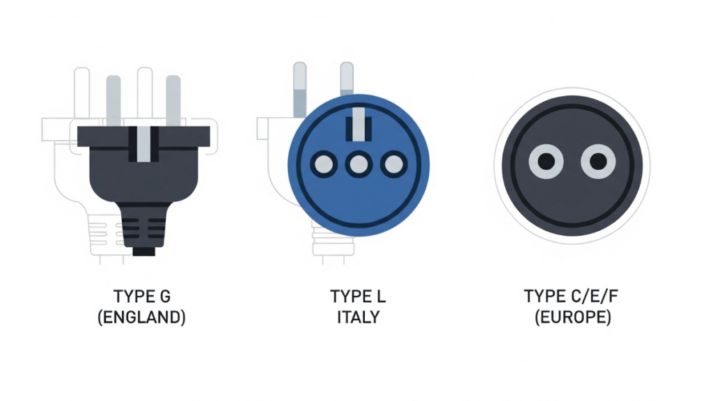 power adapter for italy