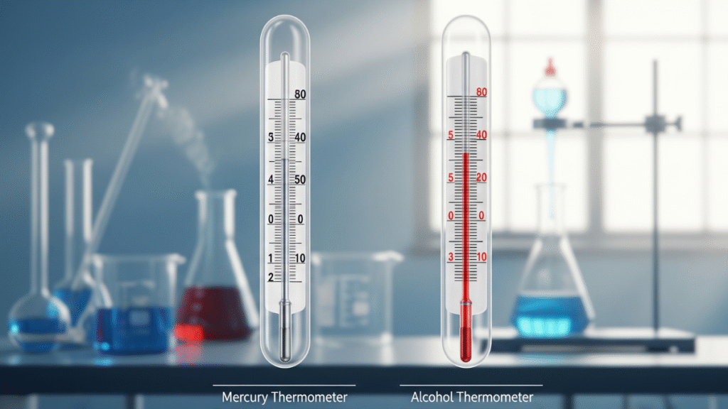 how does a thermometer work