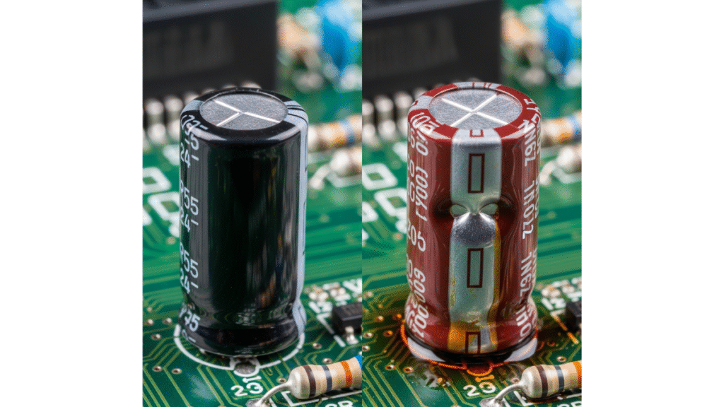 power supply capacitors