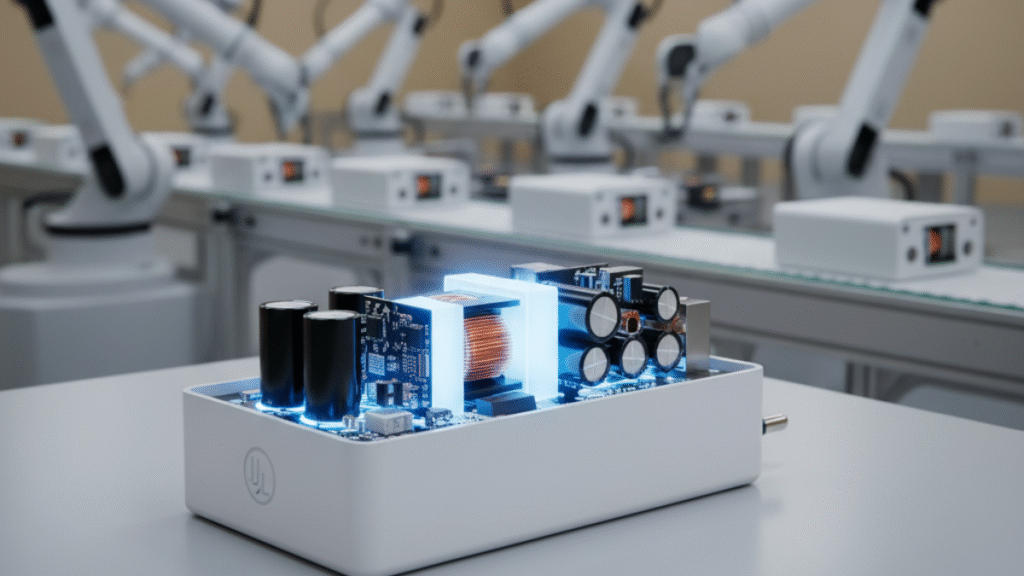 Why does a power adapter affect device stability?