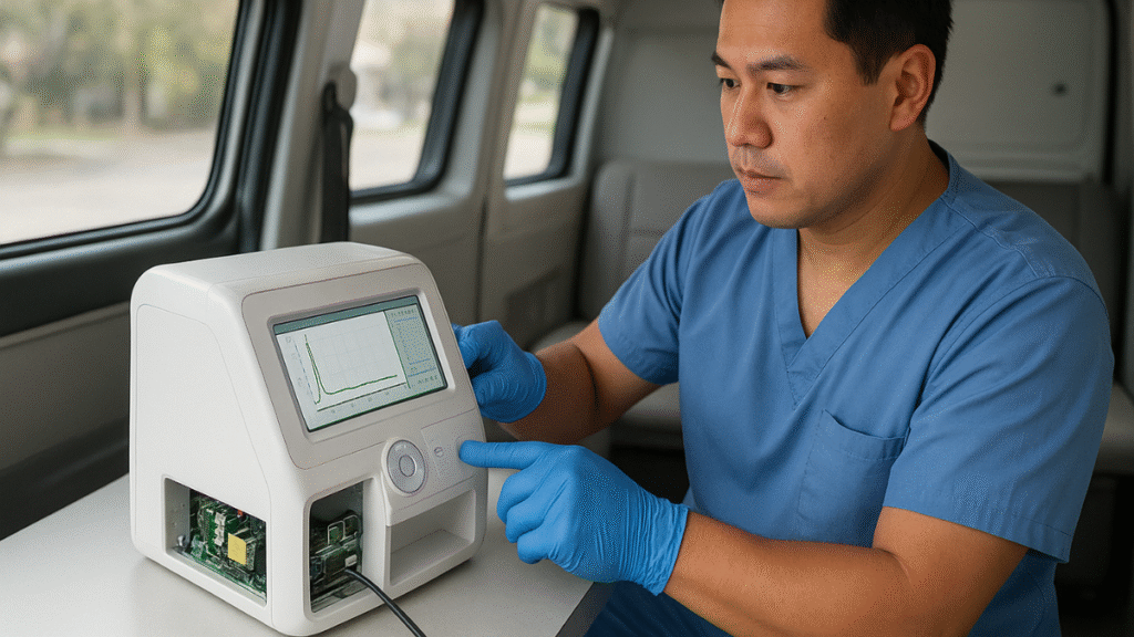 board mount power supplies in biochemistry analyzers