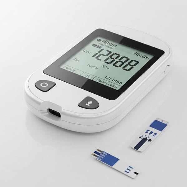Blood glucose meter power supply