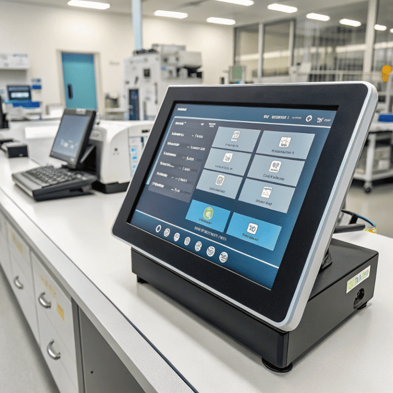 Digital image acquisition terminal power supply