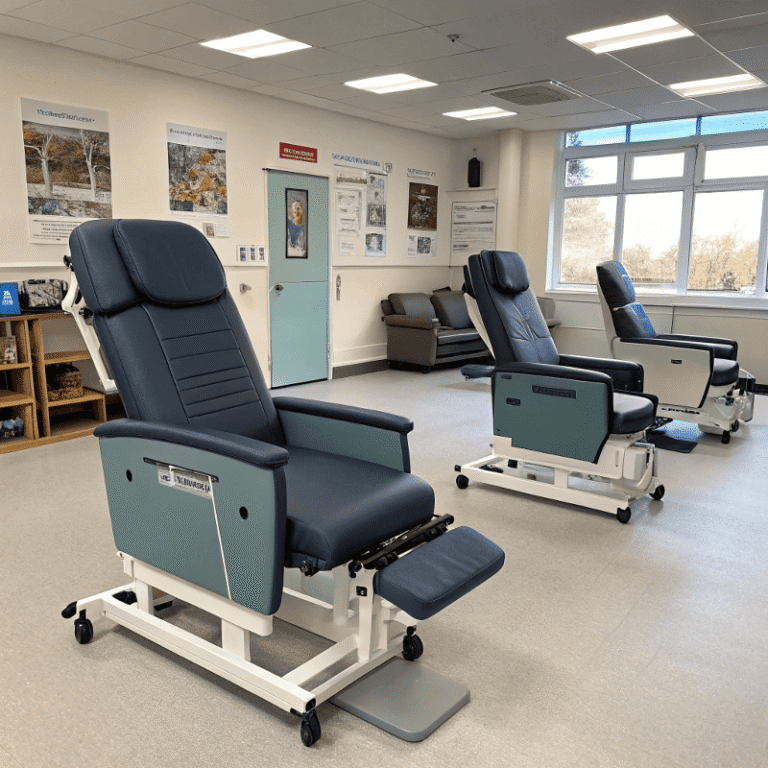 Electric rehabilitation chair power supply