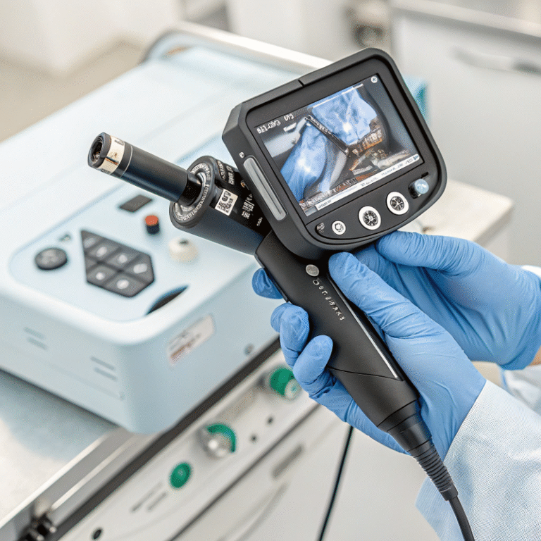 Handheld endoscope power supply