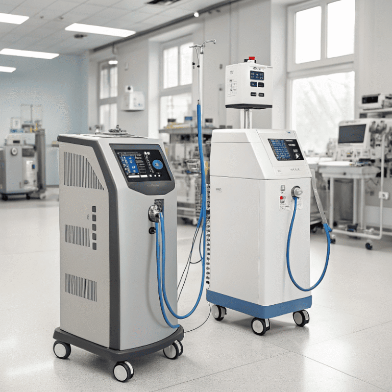 Medical air compressor power supply