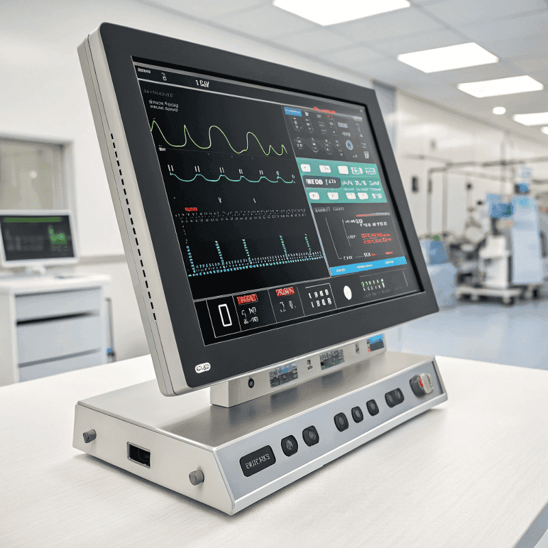 Medical touch screen power supply