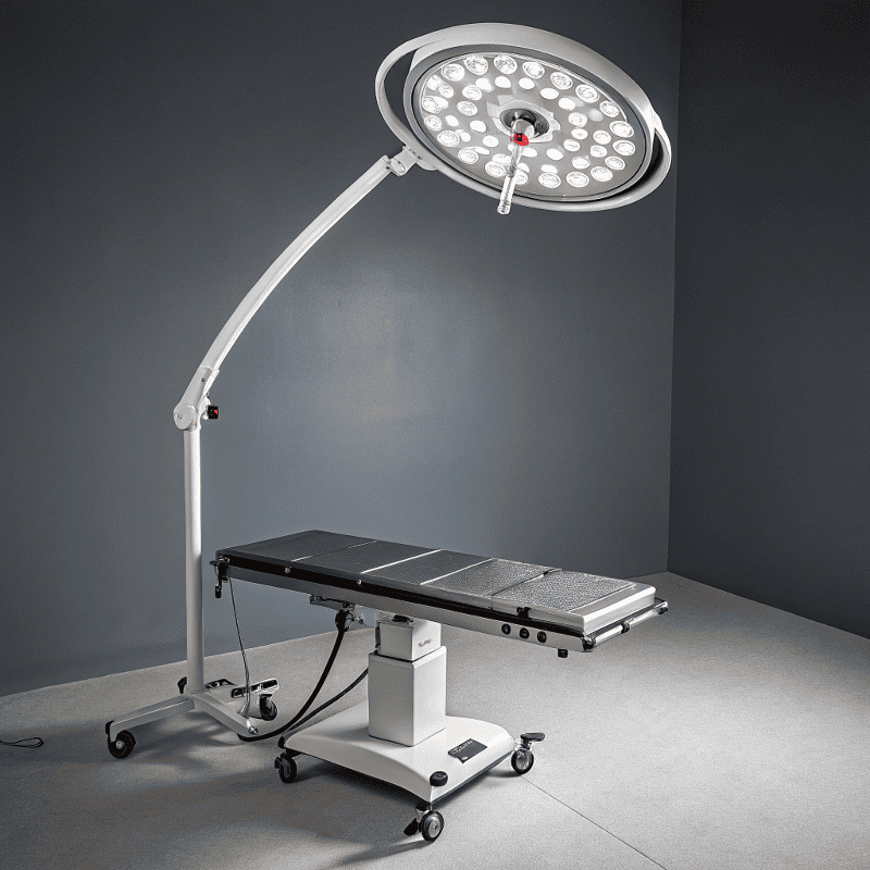 Mobile surgical light power supply