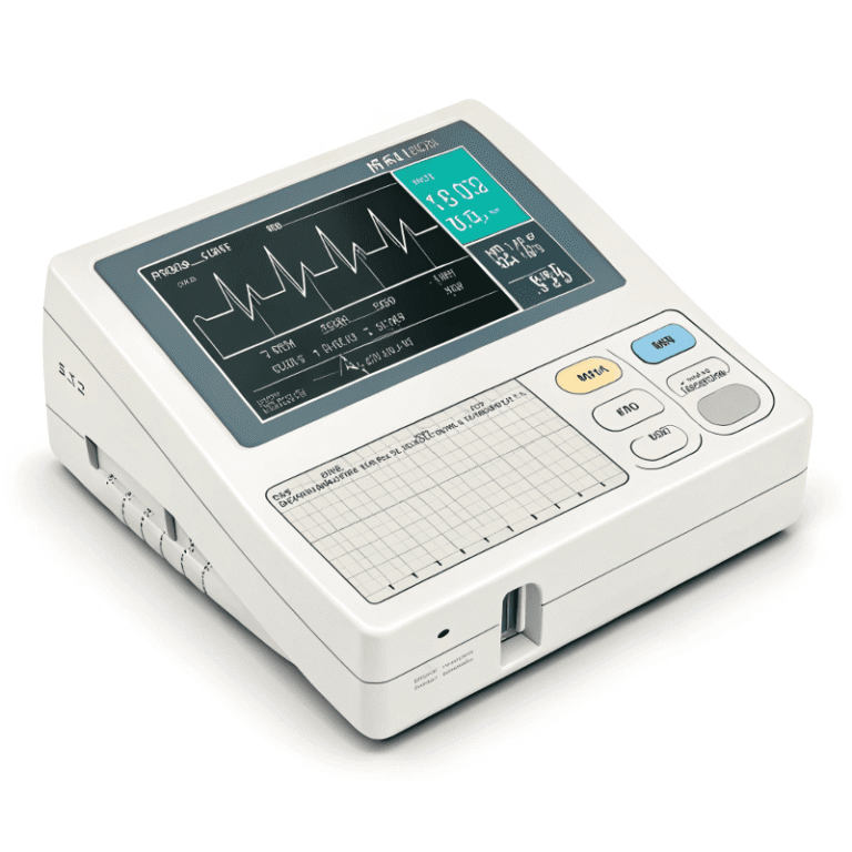 Simple electrocardiograph power supply