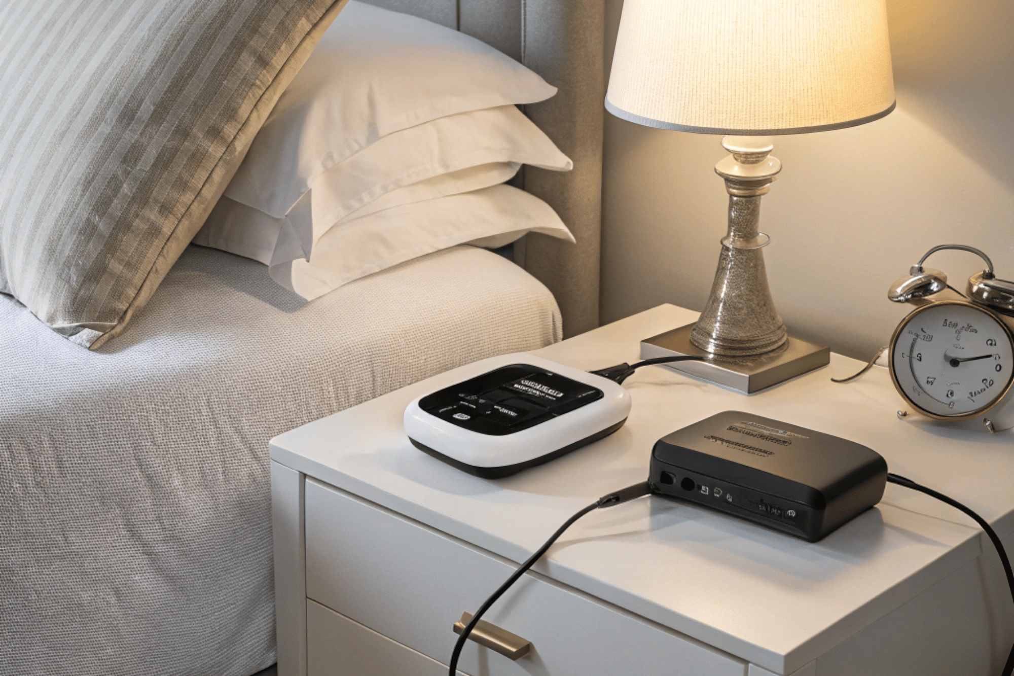 sleep monitoring device low leakage current power supply