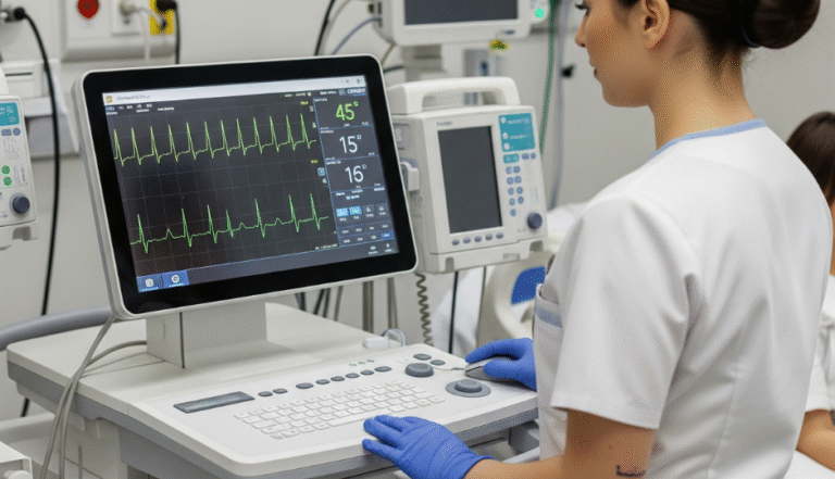 can a poor power adapter distort ecg readings