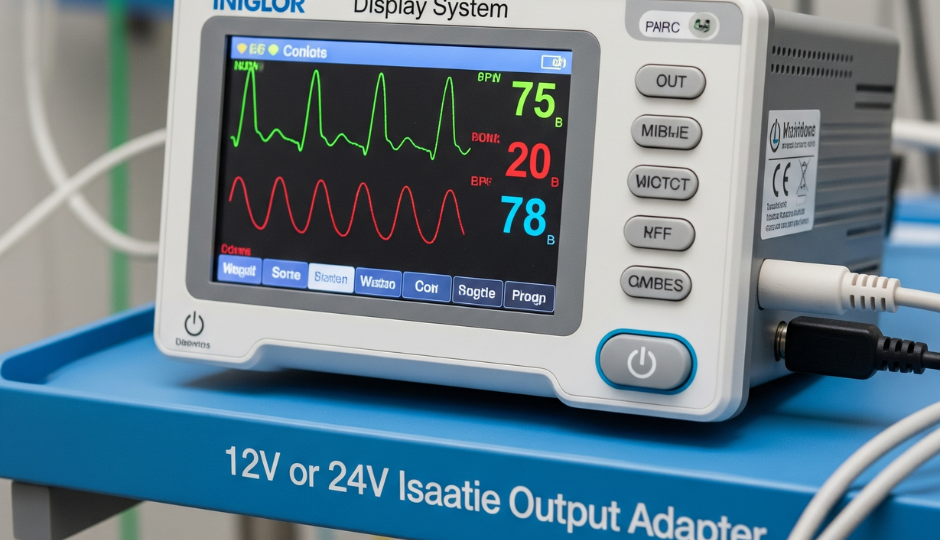 medical grade power adapter with 60601-1 compliance The Role of Power Adapters in Maintaining Display Clarity and Data Accuracy in Ventilators?