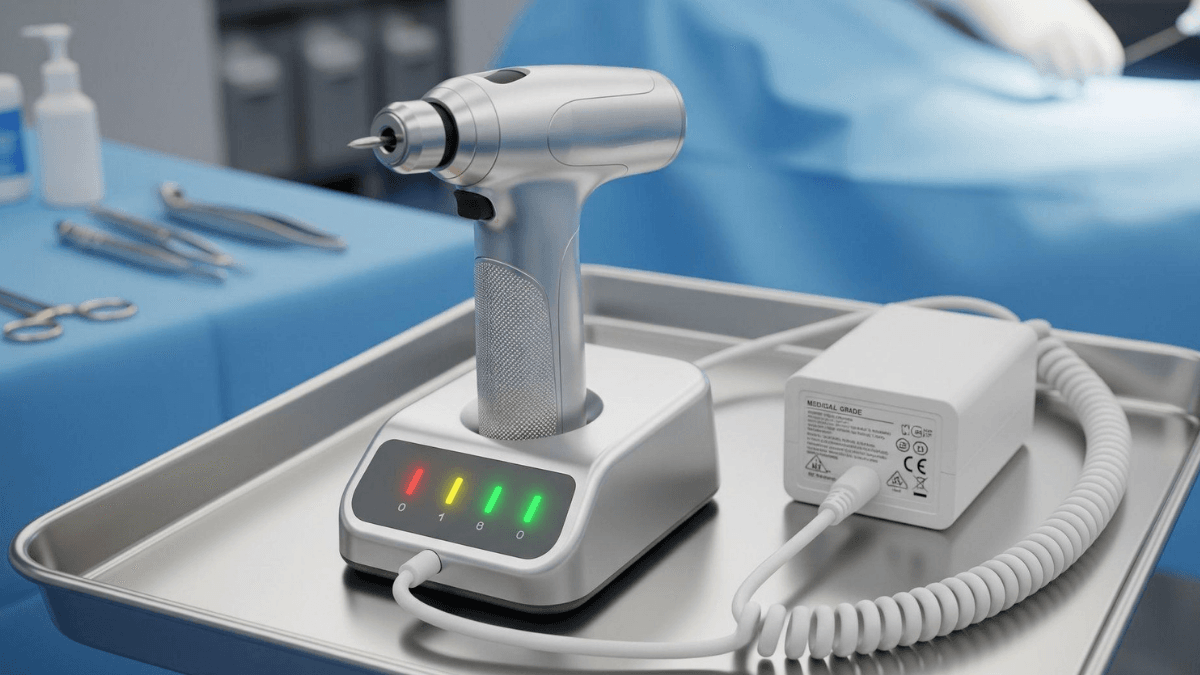 orthopedic power tool medical power adapters