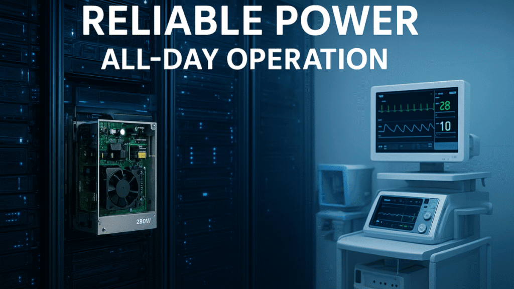 UES250 Series Open-Frame Power Supply