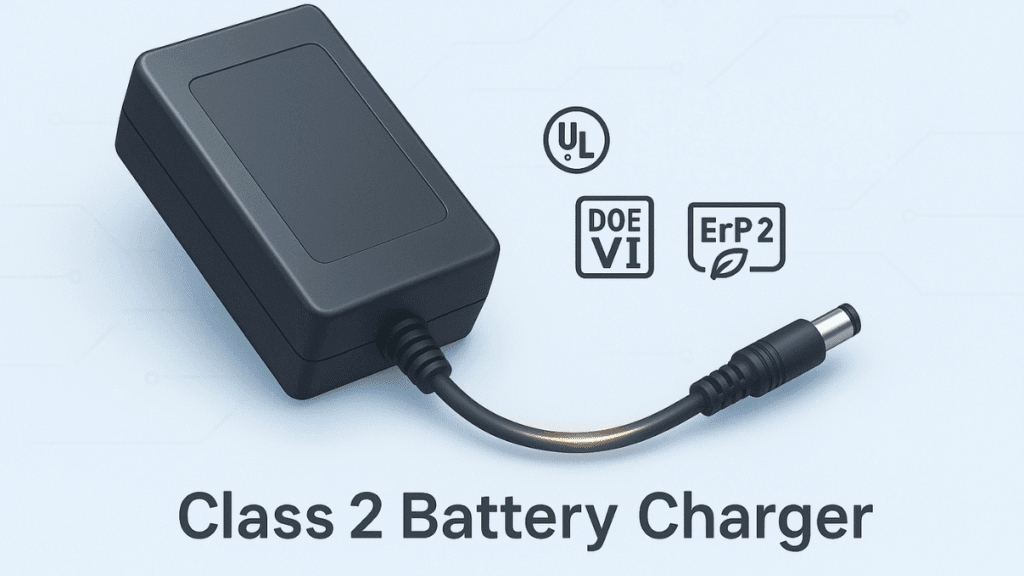 Class 2 battery charger