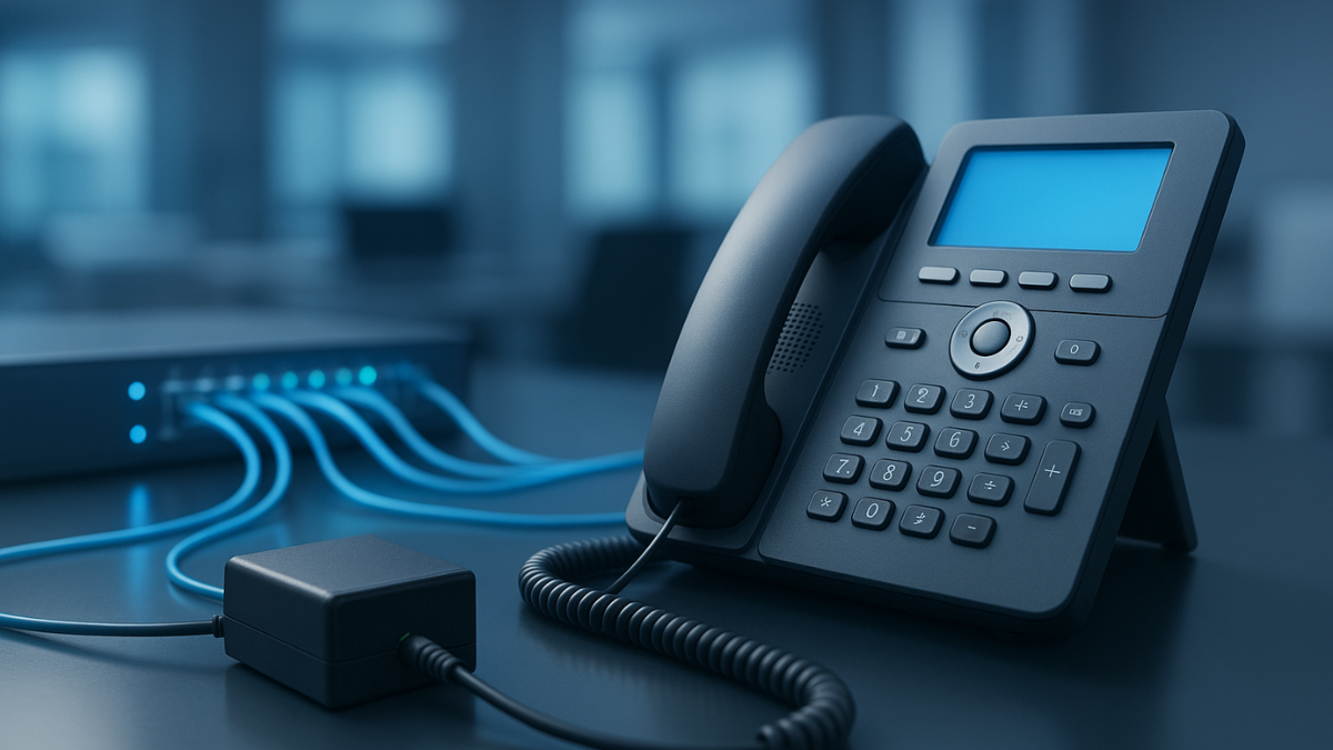 VoIP phone power supply