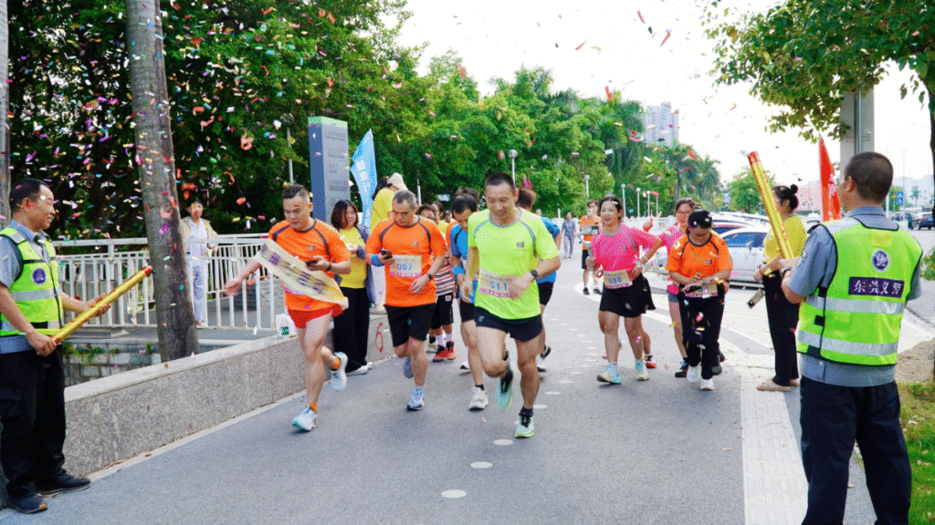Quankang health walk event