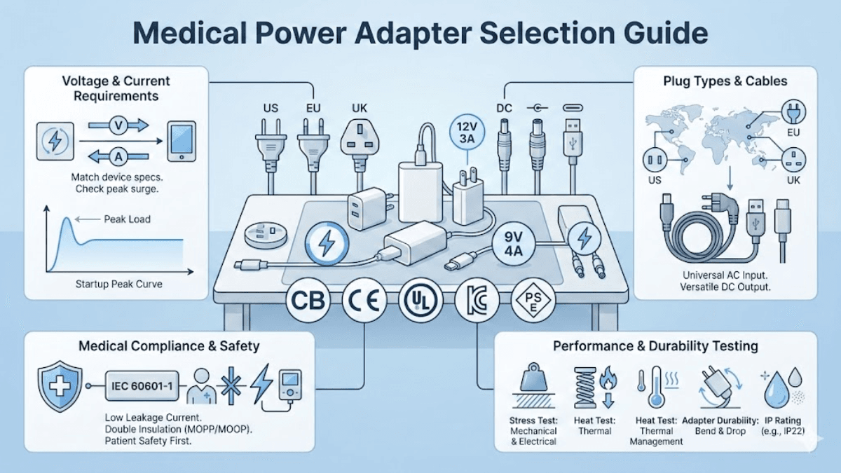 Mediical Power Supply Selection Guide for Engineers